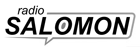 Radio Salomon logotip črno-bel