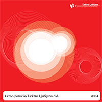 naslovnica letnega poročila 2004